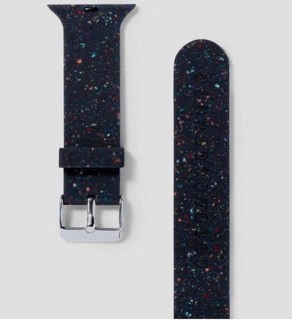 HEYDAY | BLACK W/MUTI COLOR SPECKLE | APPLE WATCH BAND | NWT